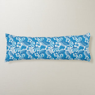 Tropical Hibiscus Pattern Body Cushion