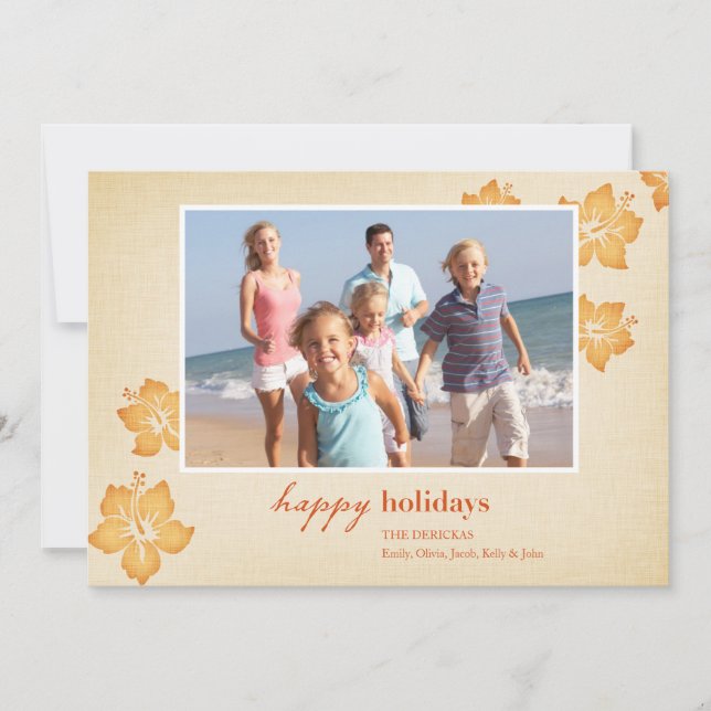 Tropical Holiday Cards (Front)