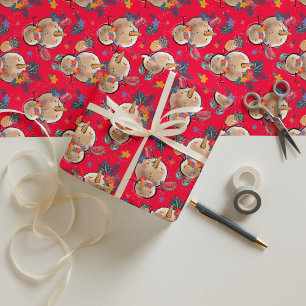 Tropical Holiday Christmas Wrapping Paper