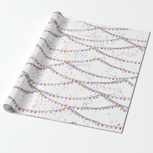 Tropical Holiday Christmas Wrapping Paper