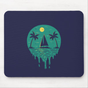 Tropical Holiday Mouse Pad