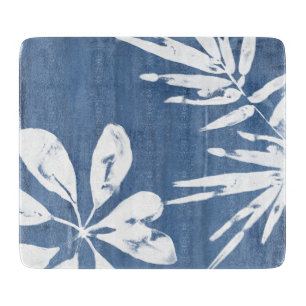 Tropical Indigo Impressions - Tropical Greenery Cutting Board