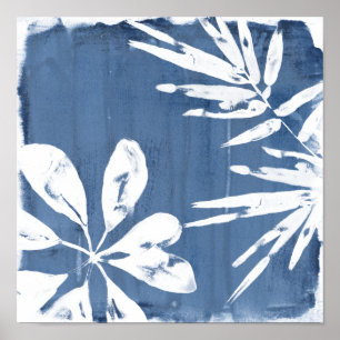 Tropical Indigo Impressions - Tropical Greenery Poster