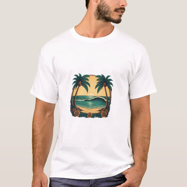 Tropical Ink T-Shirt (Front)