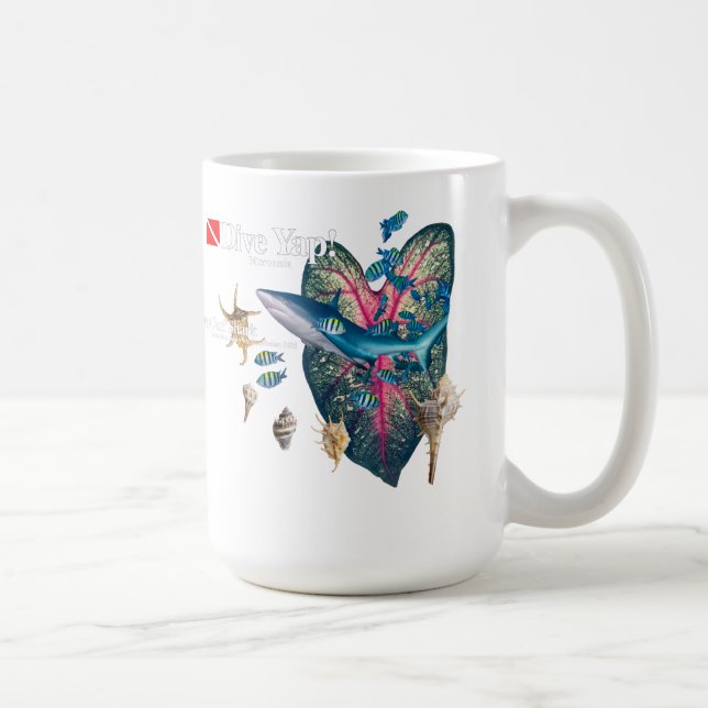 Tropical Invitation Coffee Mug (Right)