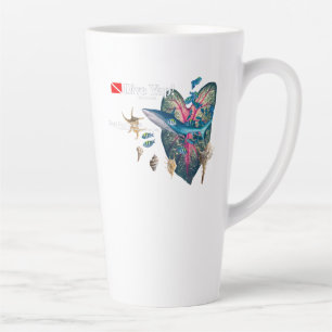 Tropical Invitation Latte Mug