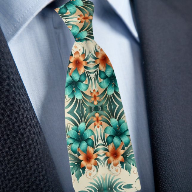 Tropical Iridescence Necktie (Creator Uploaded)