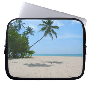 Tropical Island Beach Laptop Bag