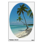 Tropical Island Beach Wall Decal