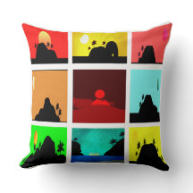 Tropical Island Collage