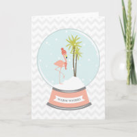 Tropical Island Flamingo Christmas - Pink
