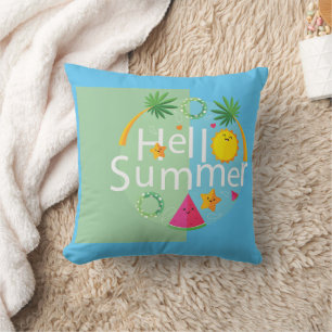 Tropical Island Getaway Fashion Cushion