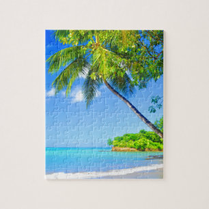 Tropical island jigsaw puzzle