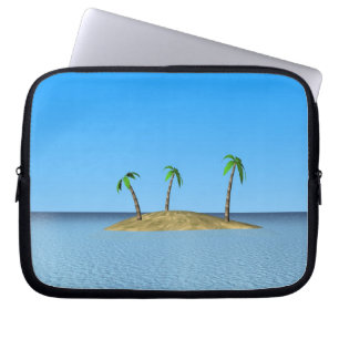 Tropical Island Laptop Sleeve