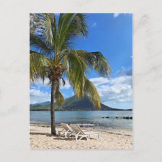 Tropical Island Lifestyle Postcard