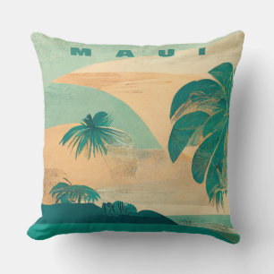 Tropical Island maui Cushion
