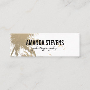 Tropical Island Mini Business Card