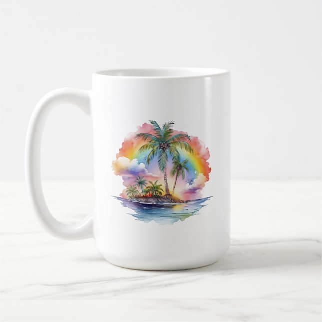 Tropical Island Mug (Left)