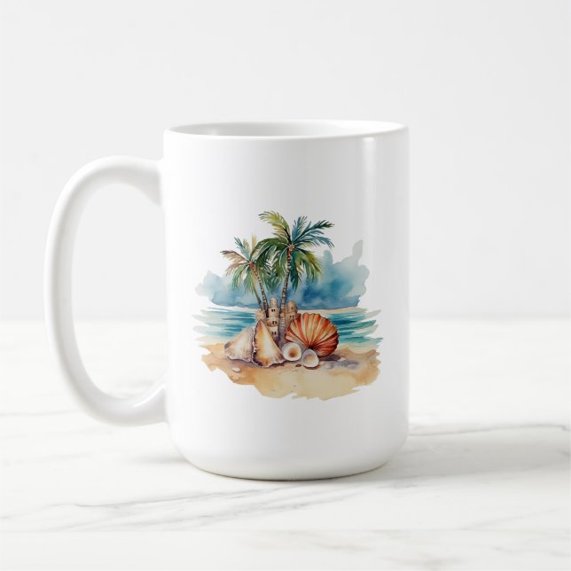 Tropical Island Mug (Left)