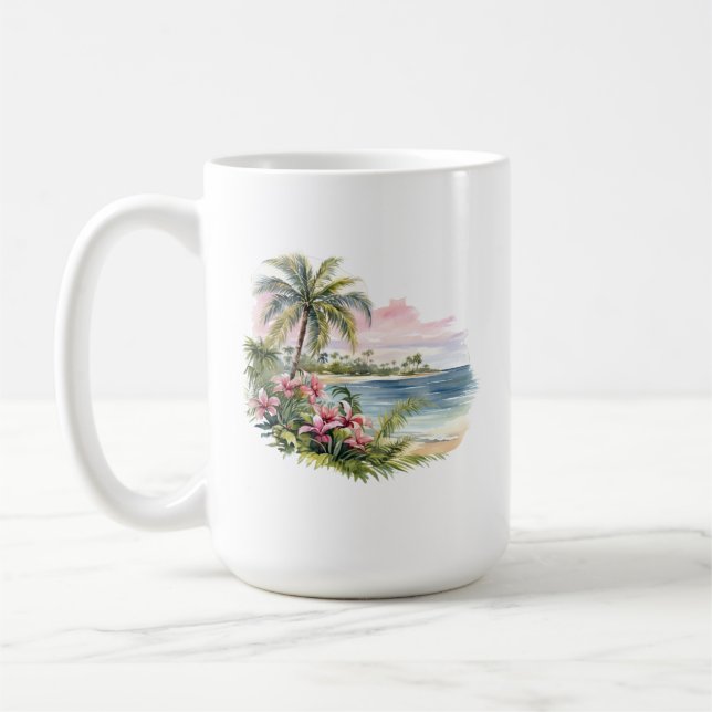 Tropical Island Mug (Left)