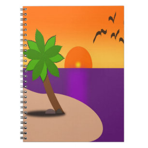 TROPICAL ISLAND NOTEBOOK