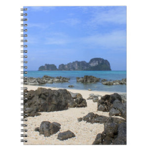 Tropical island notebook