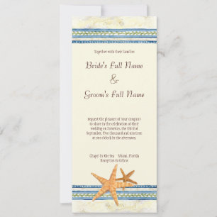 Tropical Island Paradise  - Wedding Invitation