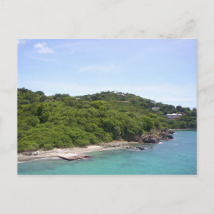 Tropical Island Postcard