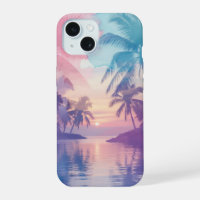 Tropical Island Sunset Landscape
