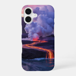 Tropical Island Sunset Landscape iPhone 16 Case