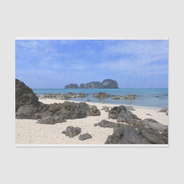 Tropical island tissue paper (Front)