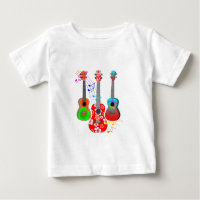 Tropical Island Ukulele Player Music
