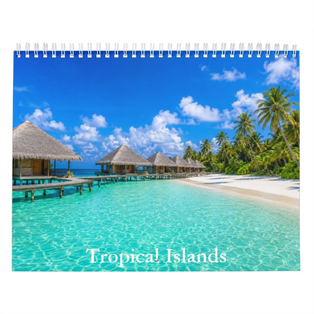 Tropical Islands Calendar  (Cover)