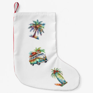 Tropical Joy Small Christmas Stocking