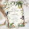 Tropical Jungle Animals Boy Baby Shower