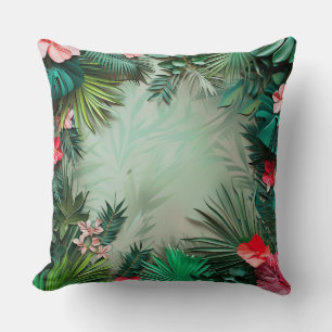 Tropical Jungle Background Cushion