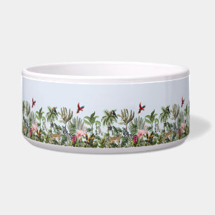 Tropical Jungle Ceramic Canister - Wildlife