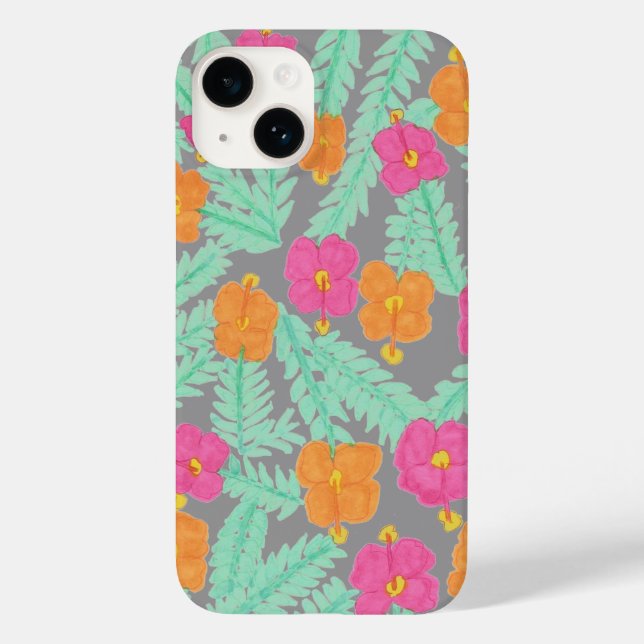 Tropical Jungle iPhone Case (Back)