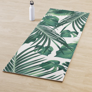 Tropical Jungle Leaves Dream #7 #tropical Yoga Mat