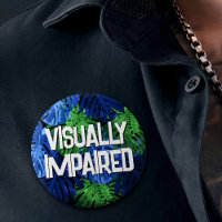 Tropical Jungle Leaves Visually Impaired