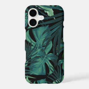 Tropical Jungle Night Leaves Pattern #1 #tropical