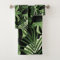 Tropical Jungle Night Leaves Pattern #5