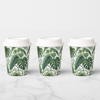 Tropical Jungle Paper Cups