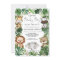 Tropical Jungle Safari Animals Boy Baby Shower