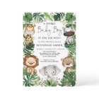 Tropical Jungle Safari Animals Boy Baby Shower