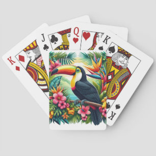 Tropical/Jungle Toucan bird  Playing Cards