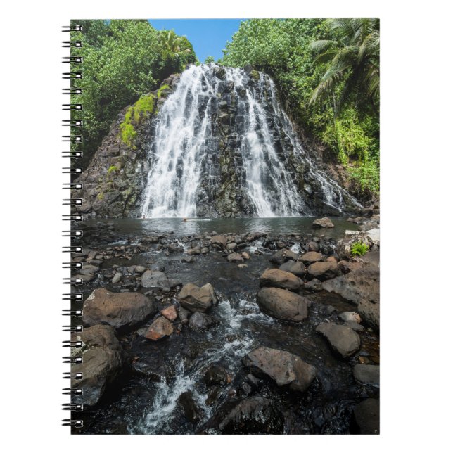 Tropical Kepirohi Waterfall Notebook (Front)
