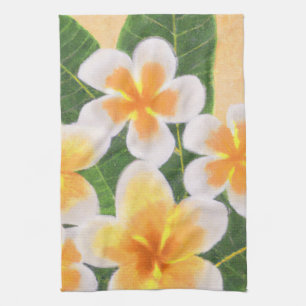 Tropical kitchen decor towel