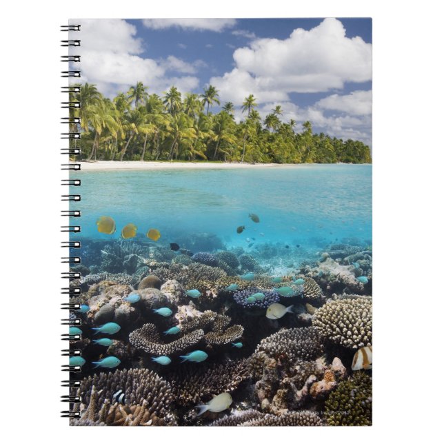 Tropical Lagoon | South Ari Atoll Notebook (Front)