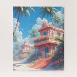 Tropical landscape  jigsaw puzzle